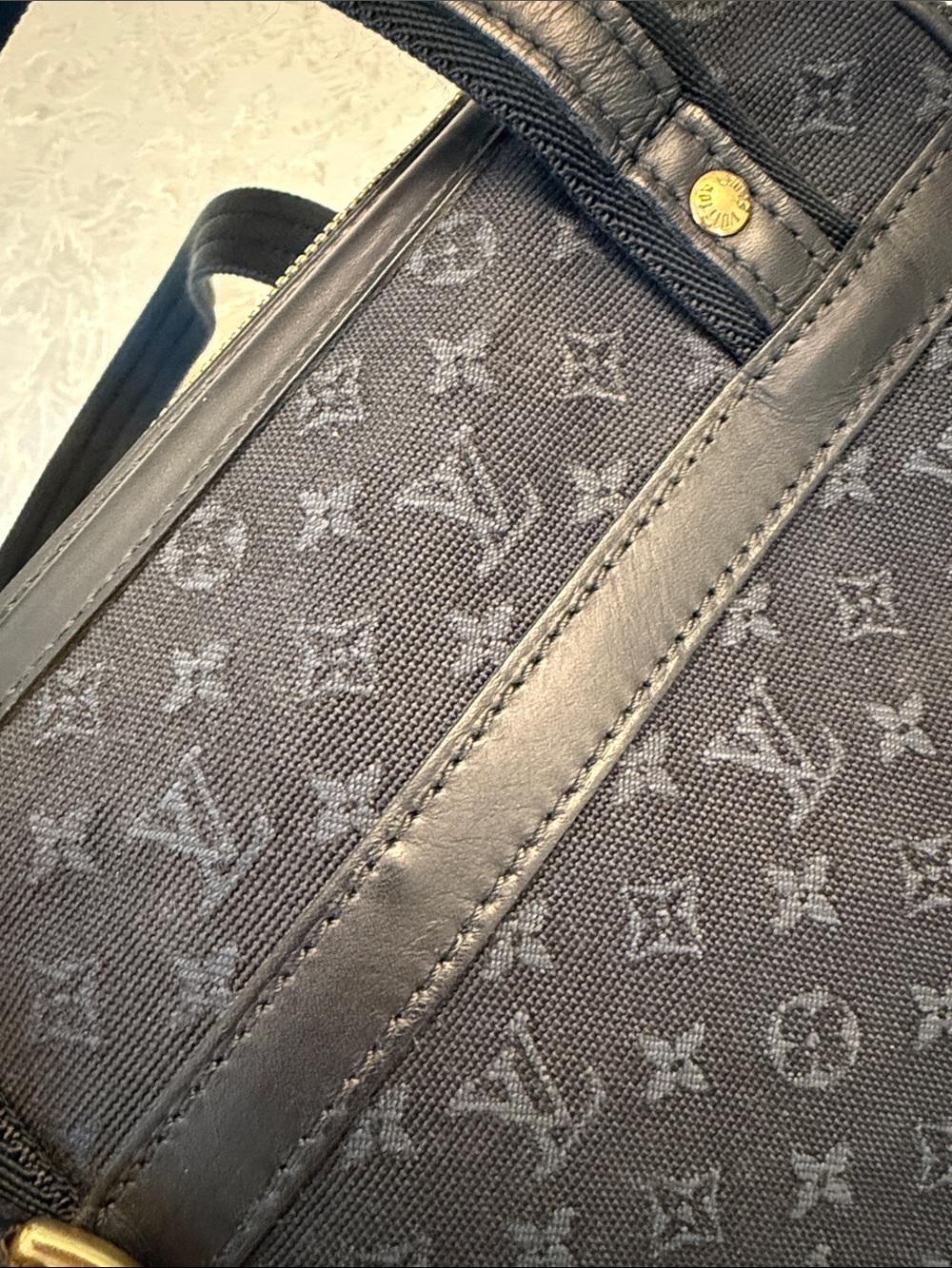 Louis Vuitton Josephine Mini Lin Sachel - Picture 9 of 15